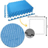 Tatami Puzzle 1cm 60x60cm – Pacote 4 Unidades (t60-4) Azul
