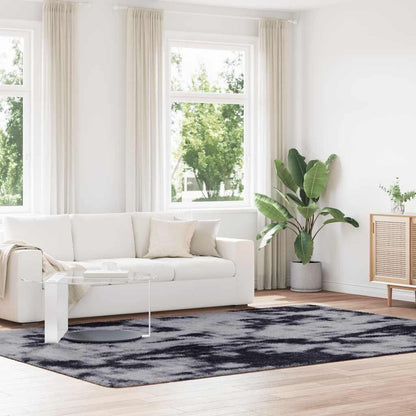 Vidaxl Alfombra De Pelo Largo Navarra Gris Oscuro 240x340 Cm Poliéster_1