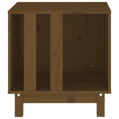 Cama Para Perros Madera Maciza Pino Marrón Miel 50x40x52 Cm_3