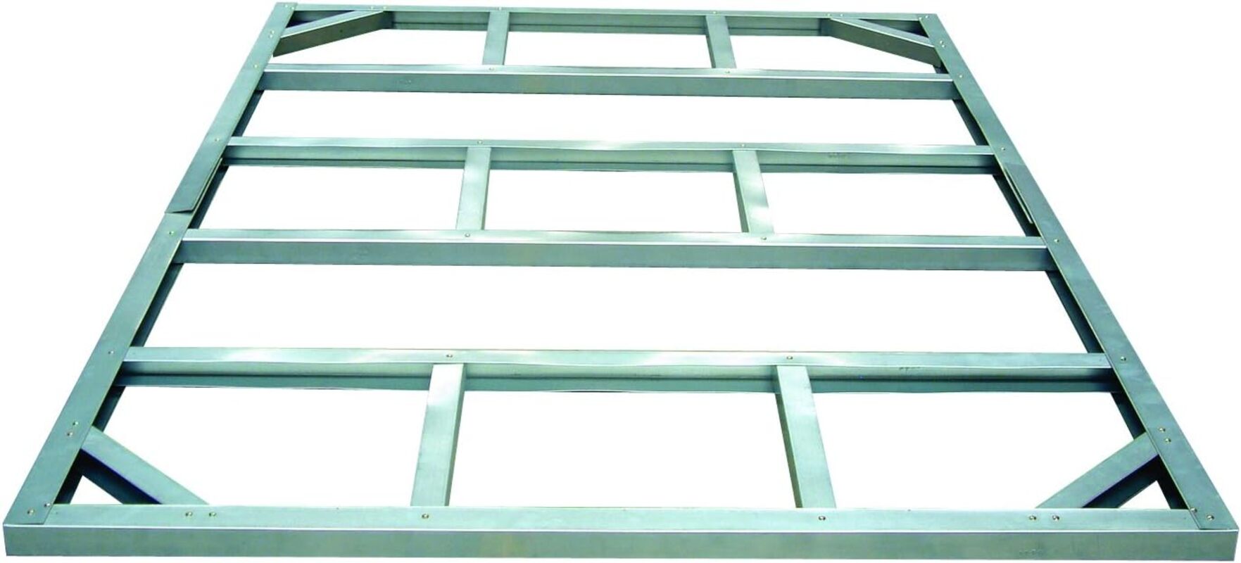 Duramax - Estructura Suelo Para Caseta - Metal - Gris - 10 X 8_0