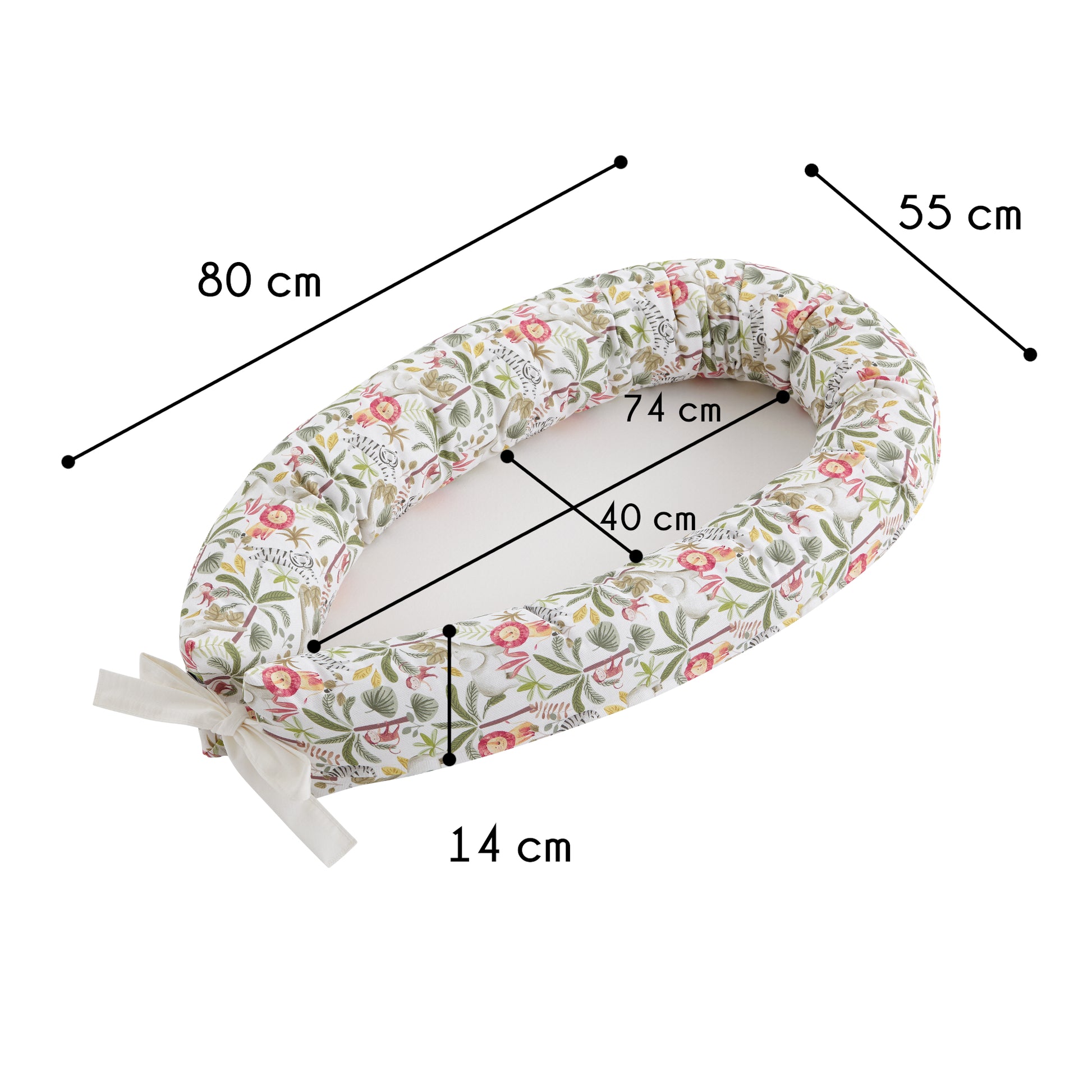 Cojín Nido Reductor De Base Impermeable Safari In The Jungle_4