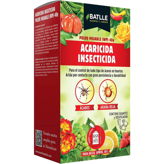 Inseticida acaricida Batlle 40 g