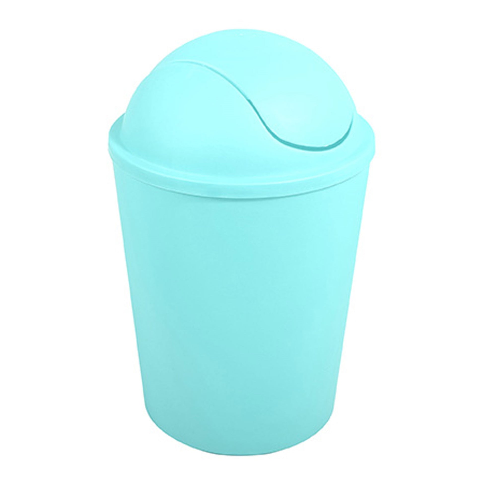 Cubo De Basura ako 5,5l Con Tapa Abatible Verde Pastel_0