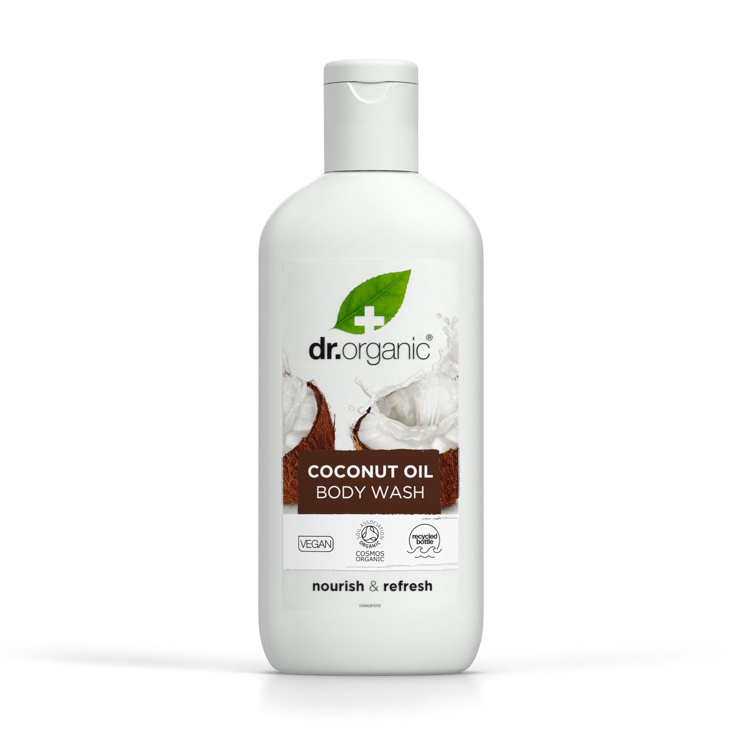 Gel corporal de óleo de coco Dr. Organic 250ml
