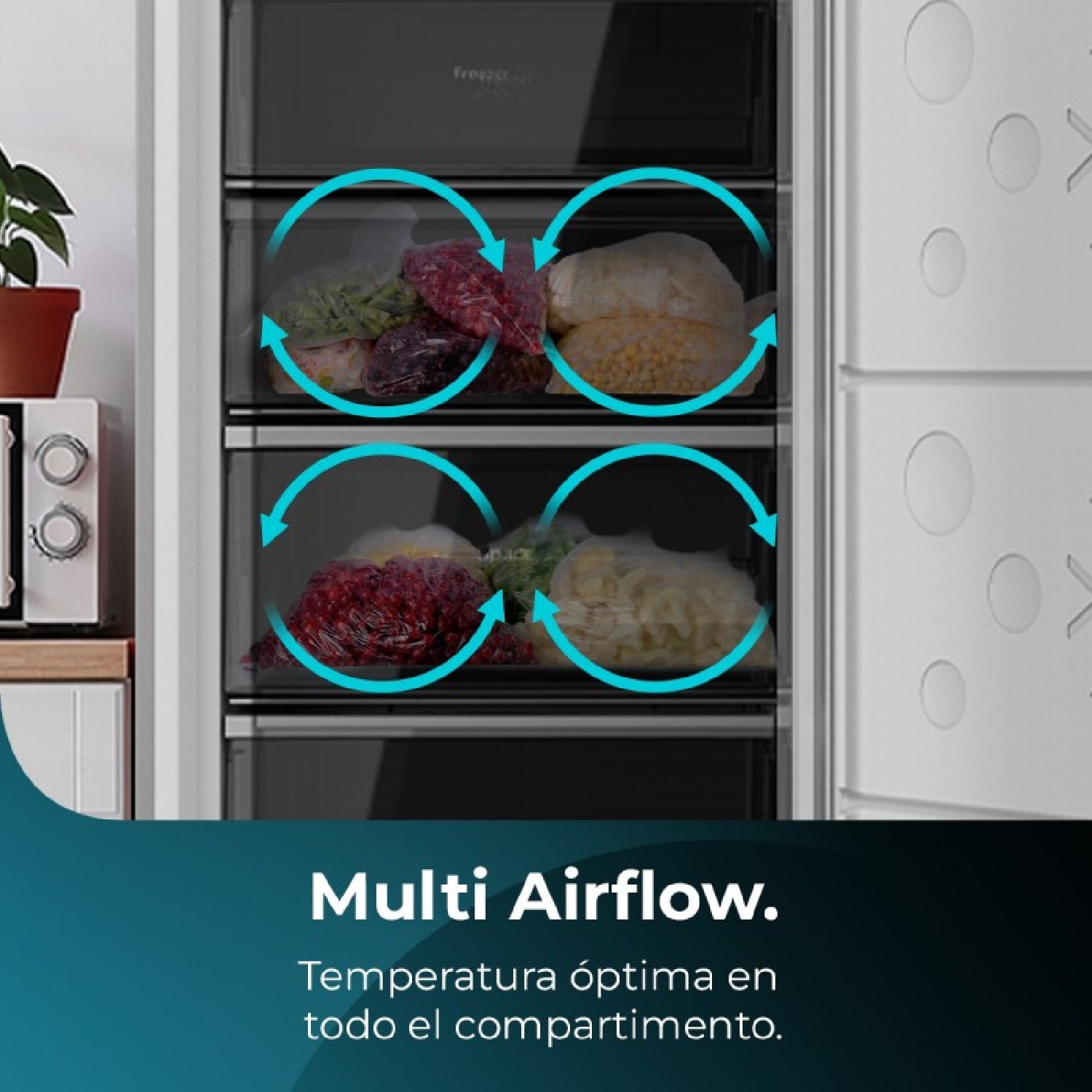 Cecotec Congelador Vertical Congelador Bolero Coolmarket Uf 380 Inox D_3