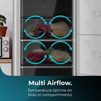 Cecotec Congelador Vertical Congelador Bolero Coolmarket Uf 380 Inox D_3