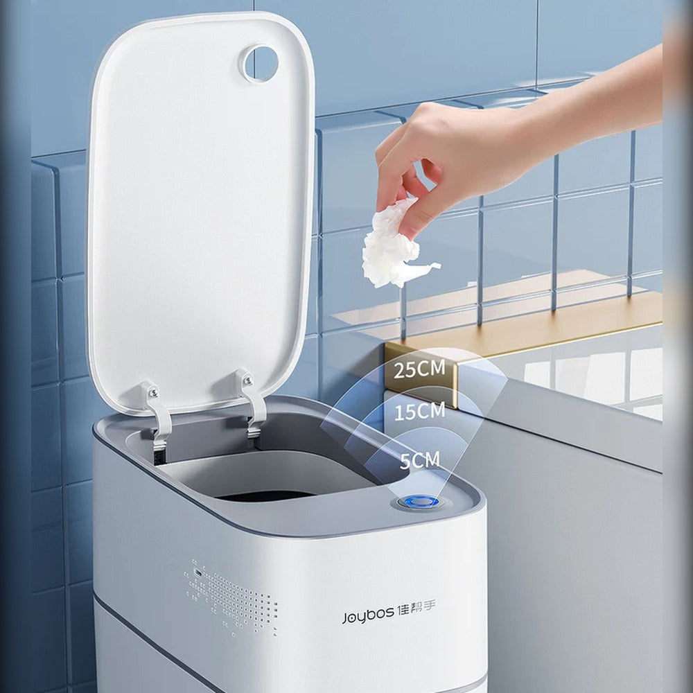 Papelera Cubo De Basura 15 L Con Sensor De Movimiento Inteligente Sin Contacto - Incluye 20 Bolsas De Basura_4