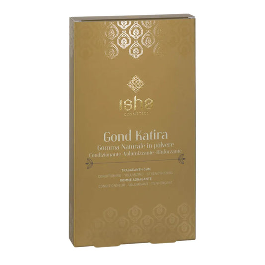 Isha Cosmetics Tratamiento Gond Katira Polvo Capilar Volumen Fortalecedor 100g_0