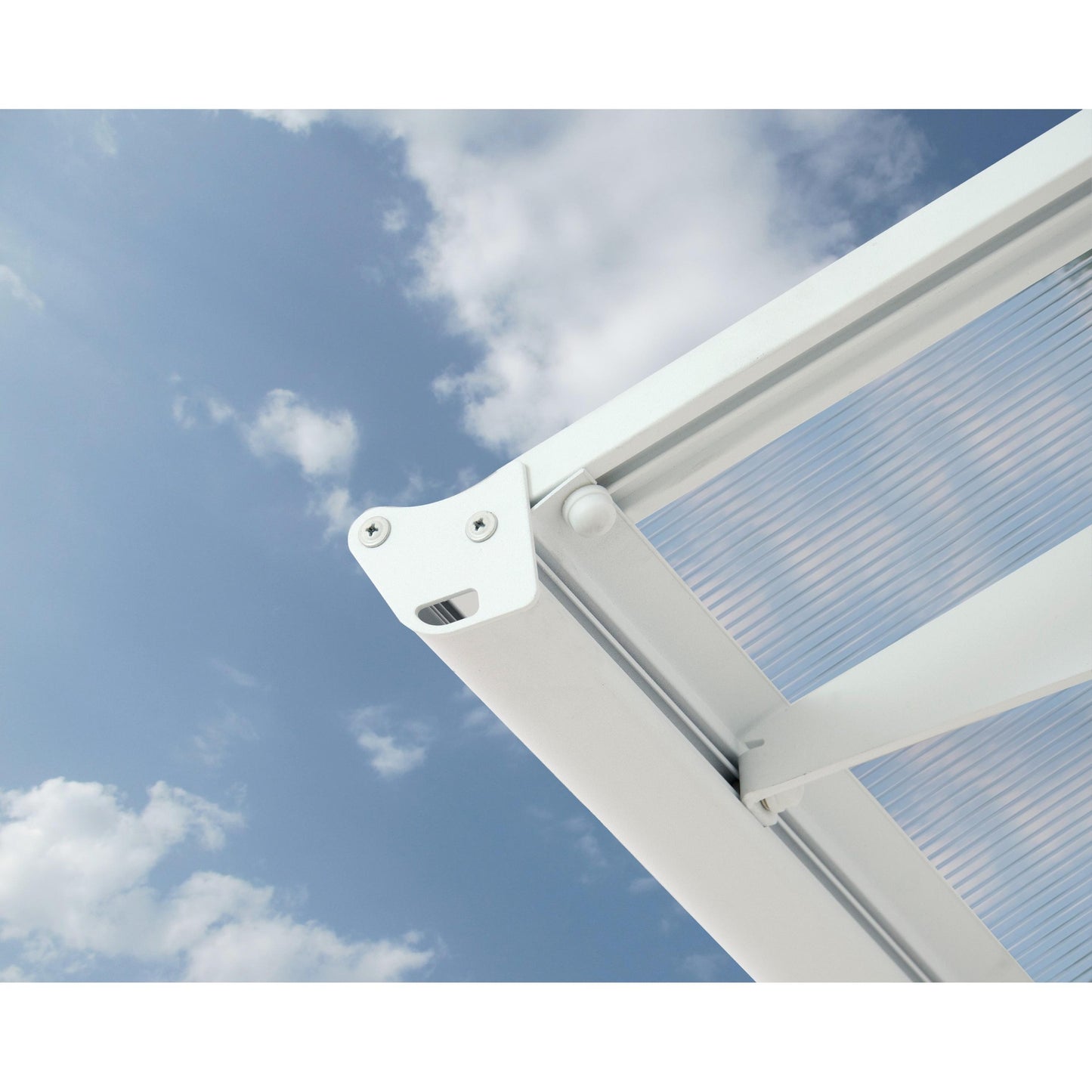 Marquise de porta Bordeaux 892x140 cm Camada Dupla 