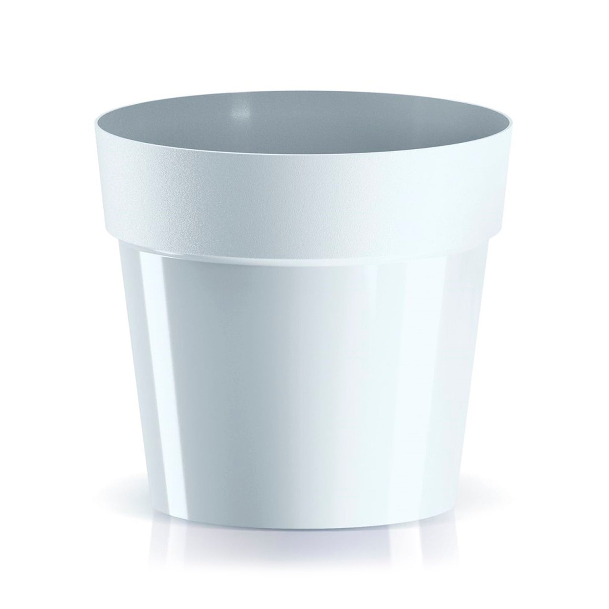 Maceta Cube Basic , Dimensiones (mm) 124x124x114, Color Blanco