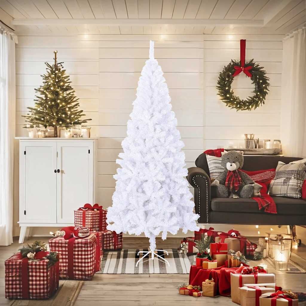 Vidaxl Árbol De Navidad Artificial Con Soporte 620 Ramas 180 Cm_1