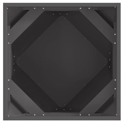 Jardinera Negro 50 X 50 X 50 Cm Acero_5