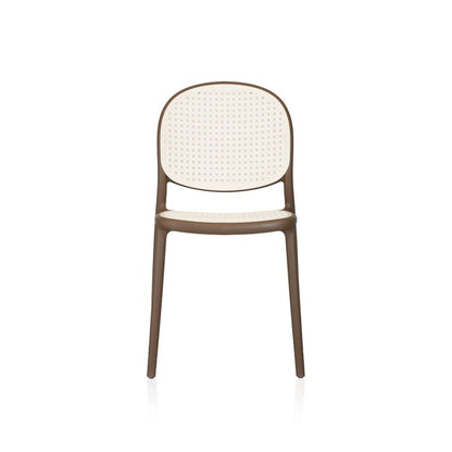 Pack 4 Sillas De Exterior Klux Apilables, Polipropileno, Taupé, 45 X 84 X 45_4