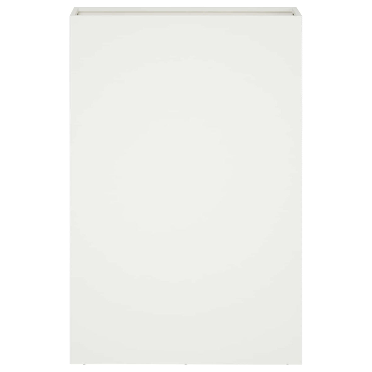 Macetero De Jardín 2 Uds. Blanco 50 X 20 X 75 Cm_3