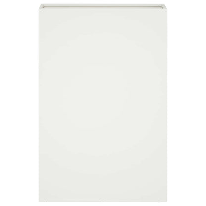 Macetero De Jardín Blanco 50 X 20 X 75 Cm_2