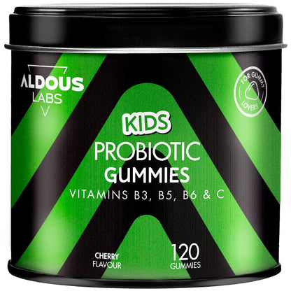 Aldous Bio Probióticos com Vitaminas para Crianças em Gomas, 120 Gomas