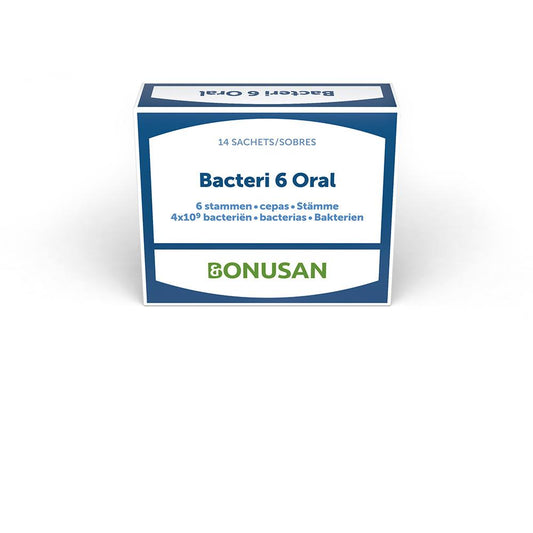 Bacteri 6 Oral Bonusan 14 saquetas