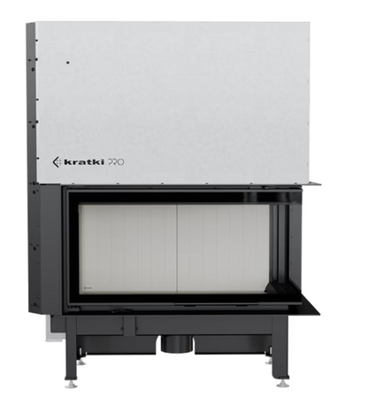Bricosol Chimenea De Leña De Acero Kratki Nadia Derecha 14 Kw Ø 200 Puerta Elevable_2