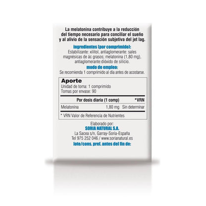 Melatonina Travel Vit&amp;MIn 31 Soria natural 90 comp