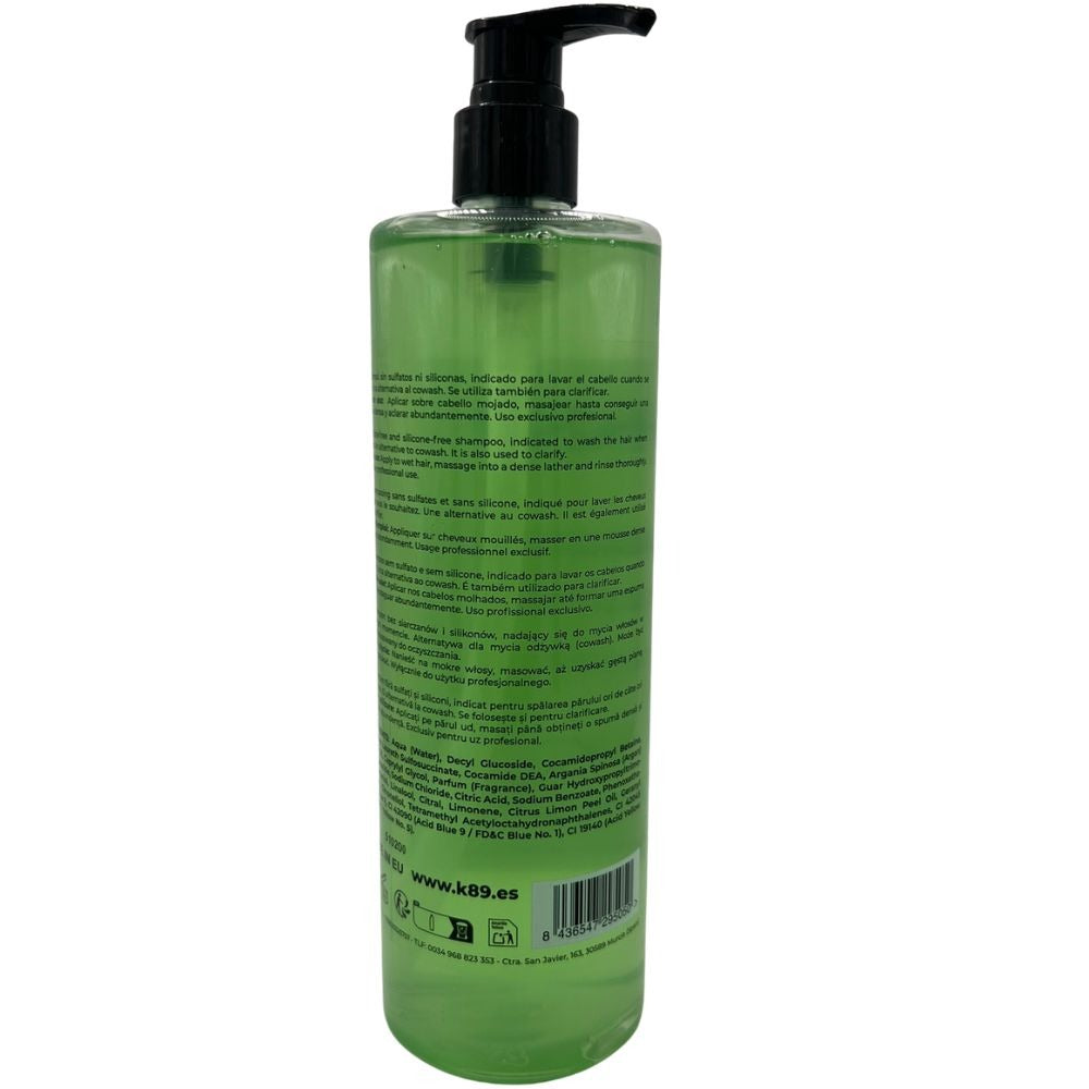 K89 Profesional Curly Hair Low Poo Champú 500ml_2