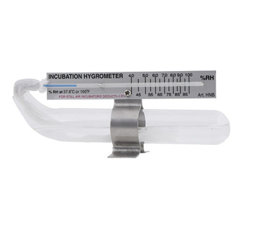 Higrómetro De Pabilo - Medidor De Humedad - Ideal Para Incubadoras_0
