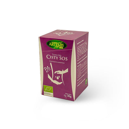 Chá de Ervas Biológico Cistysos Artemis 20 saquetas