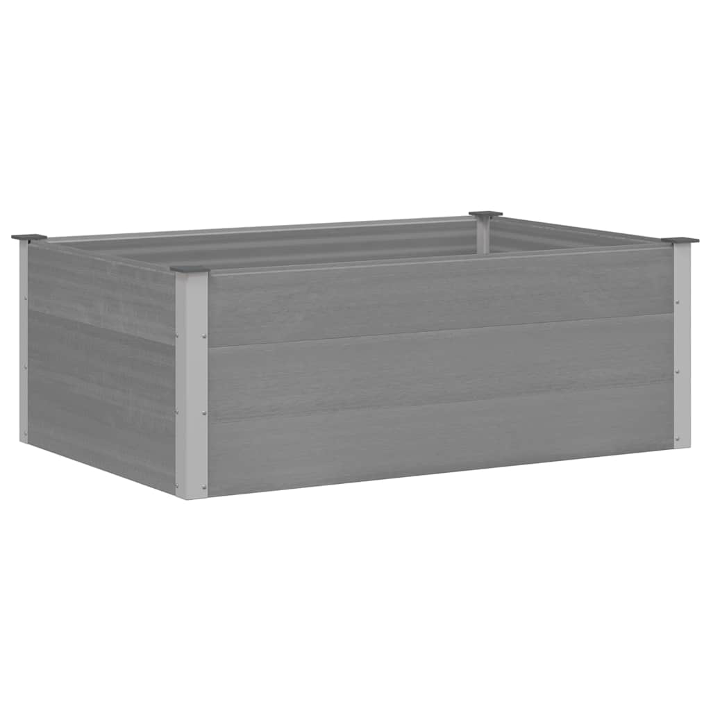 Arriate De Wpc Gris 150x100x54 Cm_0