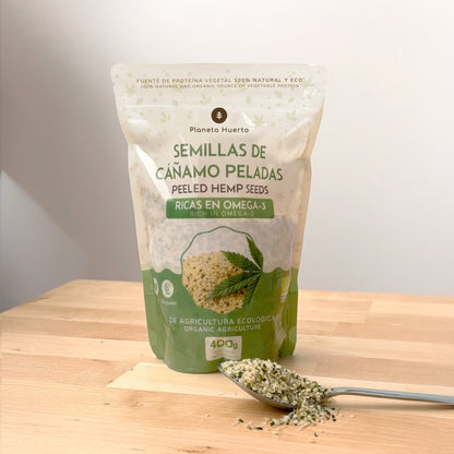 Sementes de cânhamo descascadas ECO Planeta Huerto 400 g