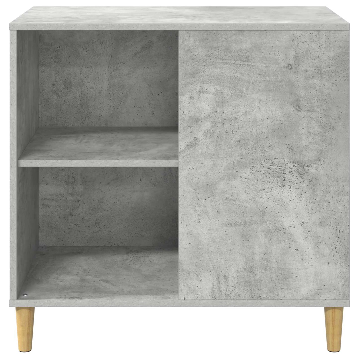 Casa Para Gatos Concreto 72 X 42.5 X 70 Cm Madera De Ingeniería_5
