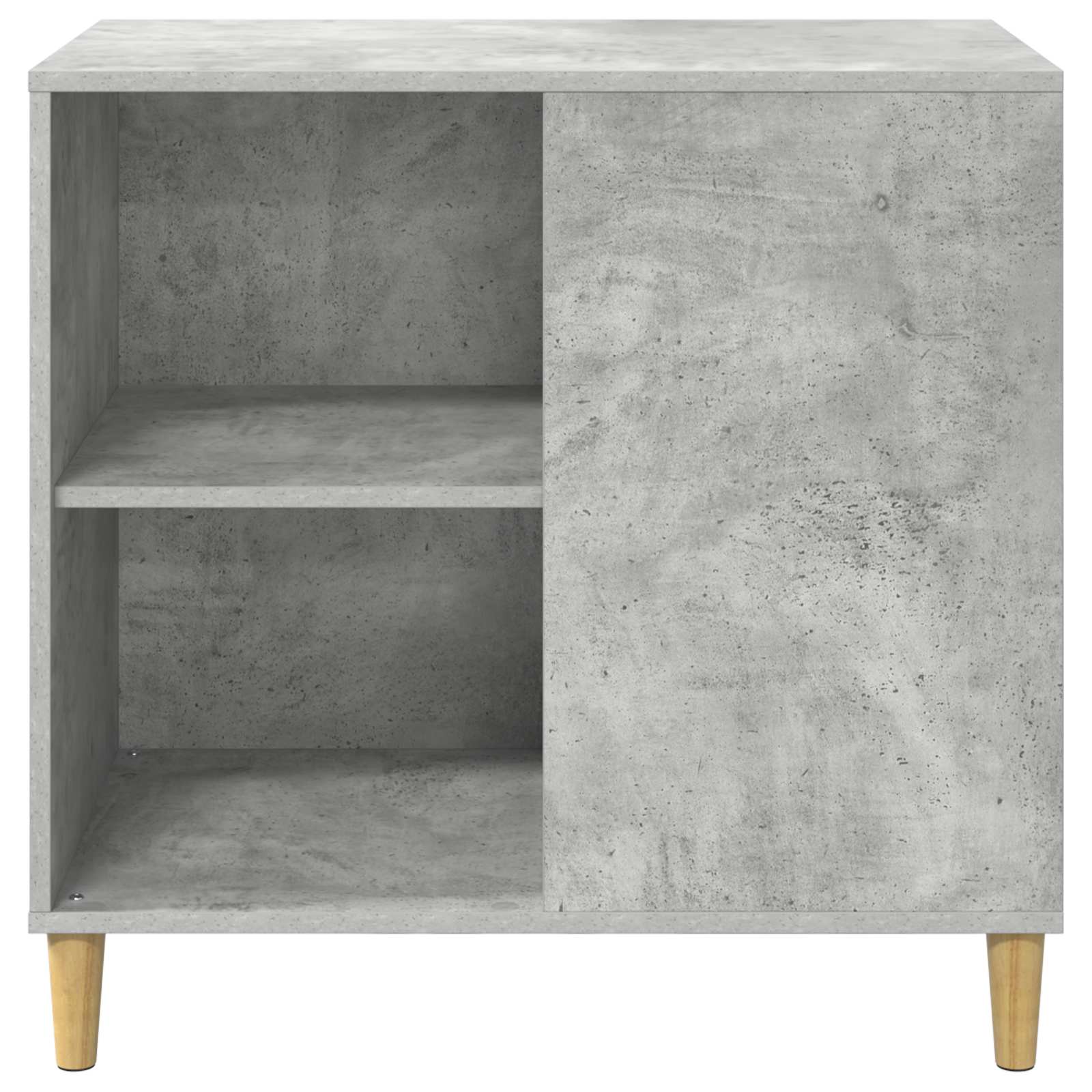 Casa Para Gatos Concreto 72 X 42.5 X 70 Cm Madera De Ingeniería_5