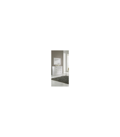 Espejo Rectangular Modelo Saya3705 Acabado Blanco, 93.5cm(ancho) 72.5cm(alto) 4cm(fondo)._3