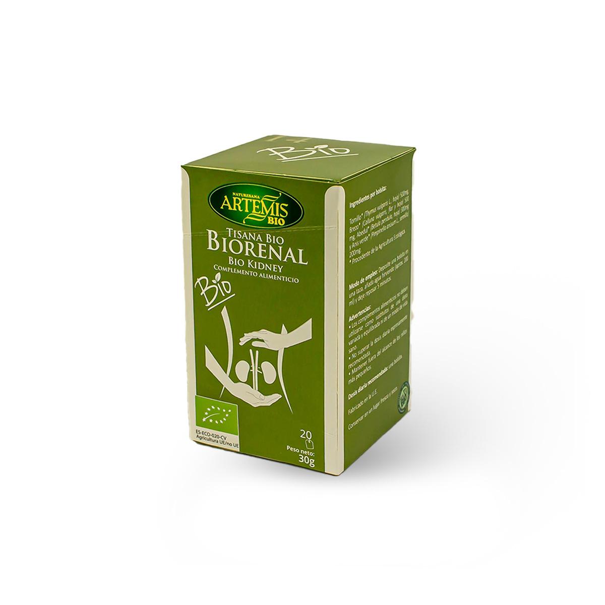 Chá de Ervas Biorenal T Artemis, 20 filtros