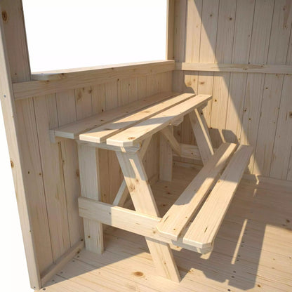 Casa de brincar infantil em madeira Jazz Soulet