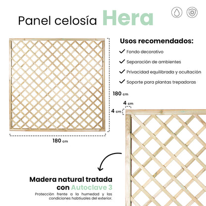 Panel De Celosia 180x180 Cm Nortene_4