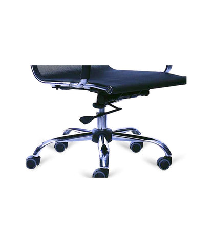 Silla De Oficina Niza Con Malla, Altura Regulable Acabado En Negro. 54 Cm(ancho ) 89-94.5_1