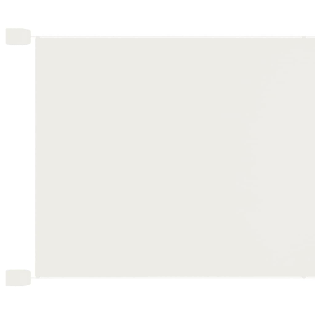 Vidaxl Toldo Vertical Blanco 100x1200 Cm Tela Oxford_0
