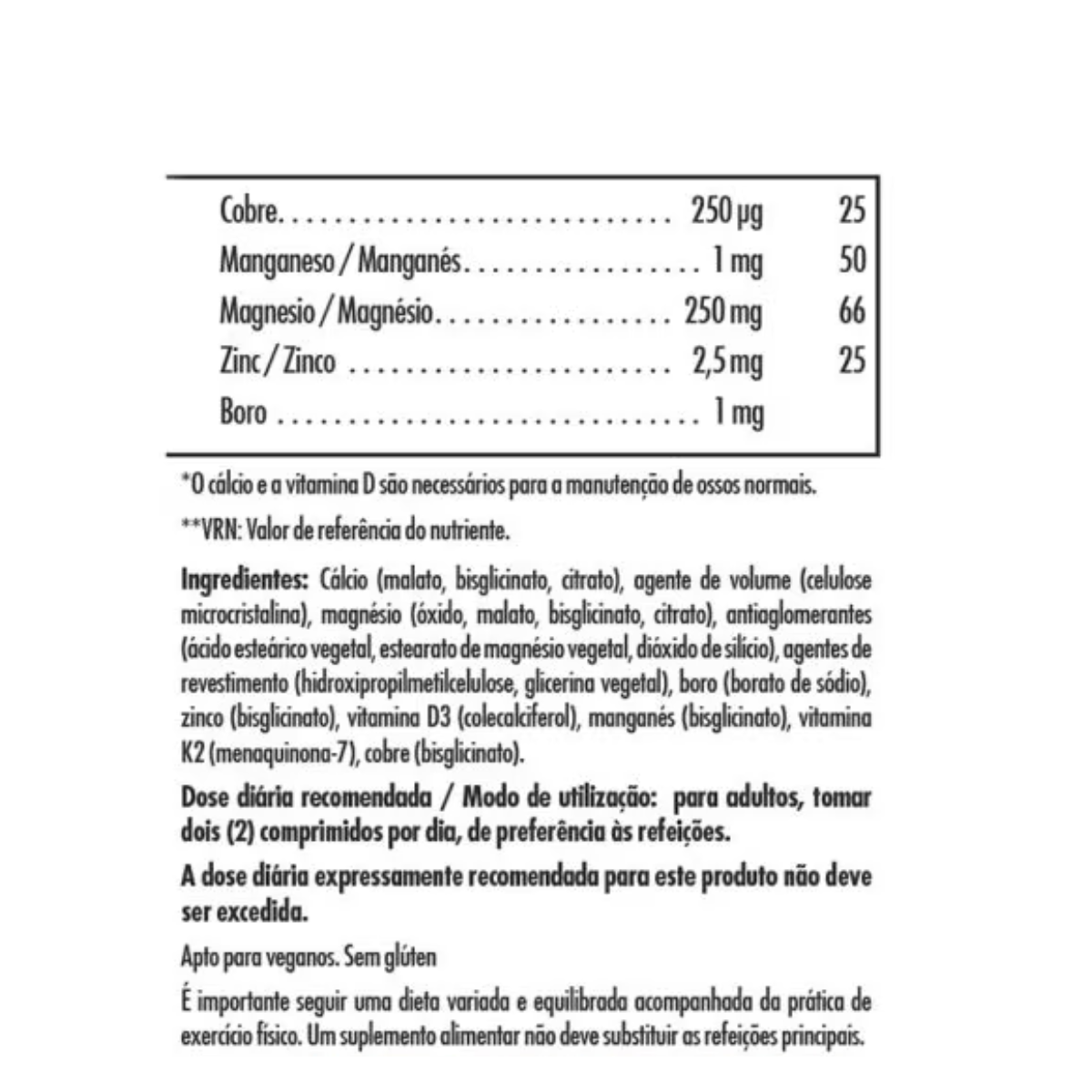 Solgar Ultimate Bone Support Articulações 120 comprimidos