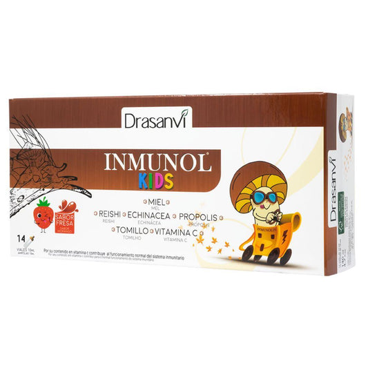 Inmunol Kids mel, própolis, equinácea Drasanvi 14 ampolas