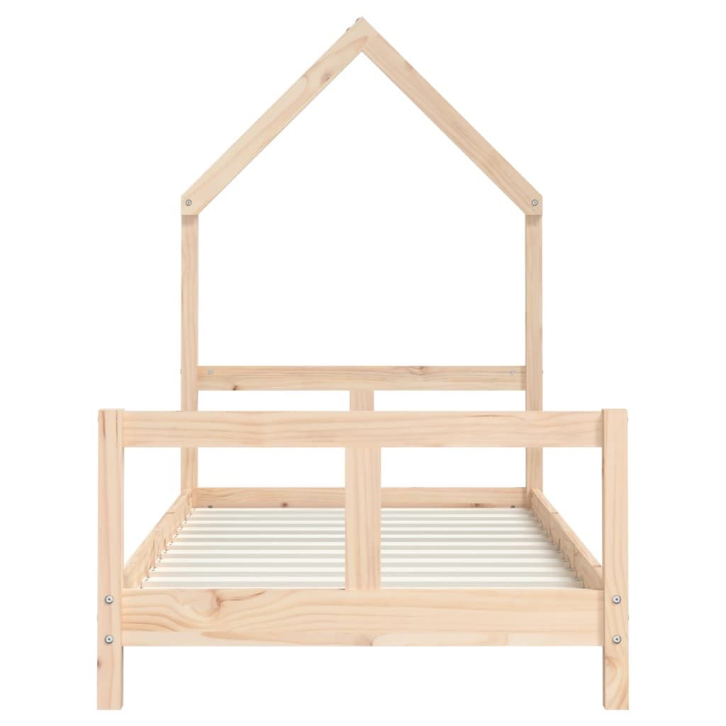 Vidaxl Estructura De Cama Para Niños Madera Maciza De Pino 80x160 Cm_3
