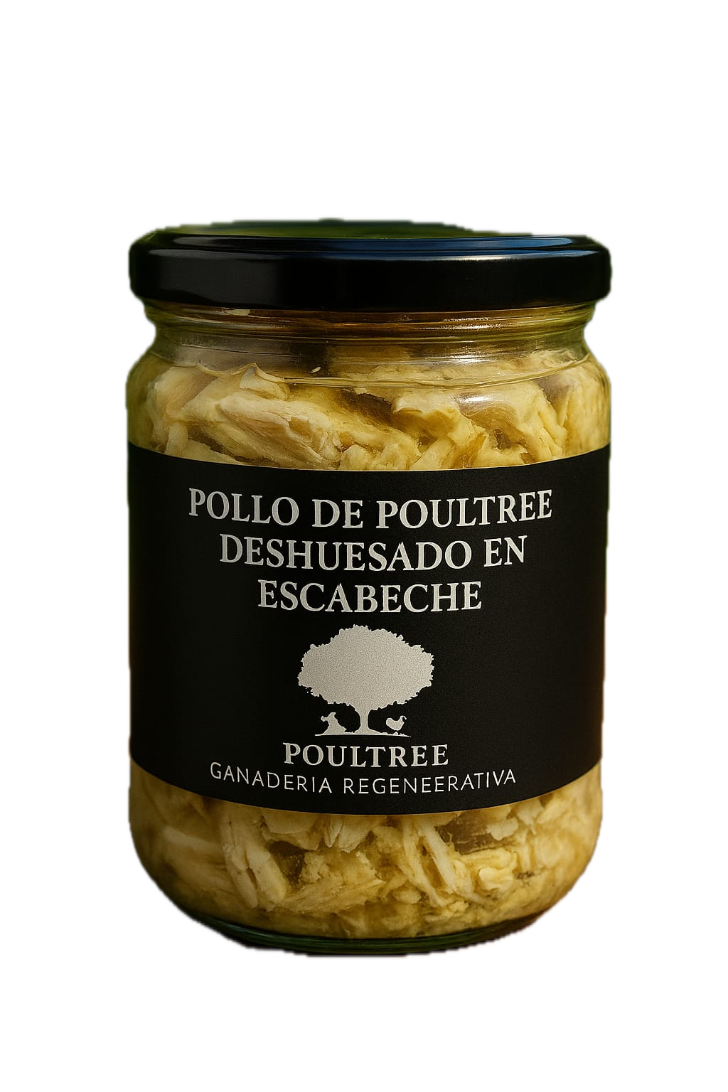 Pollo De Poultree Desmigado En Escabeche. Bote De 420 gr._0