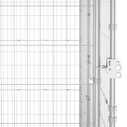 Perrera De Exterior De Acero Galvanizado 16,94 M²_4