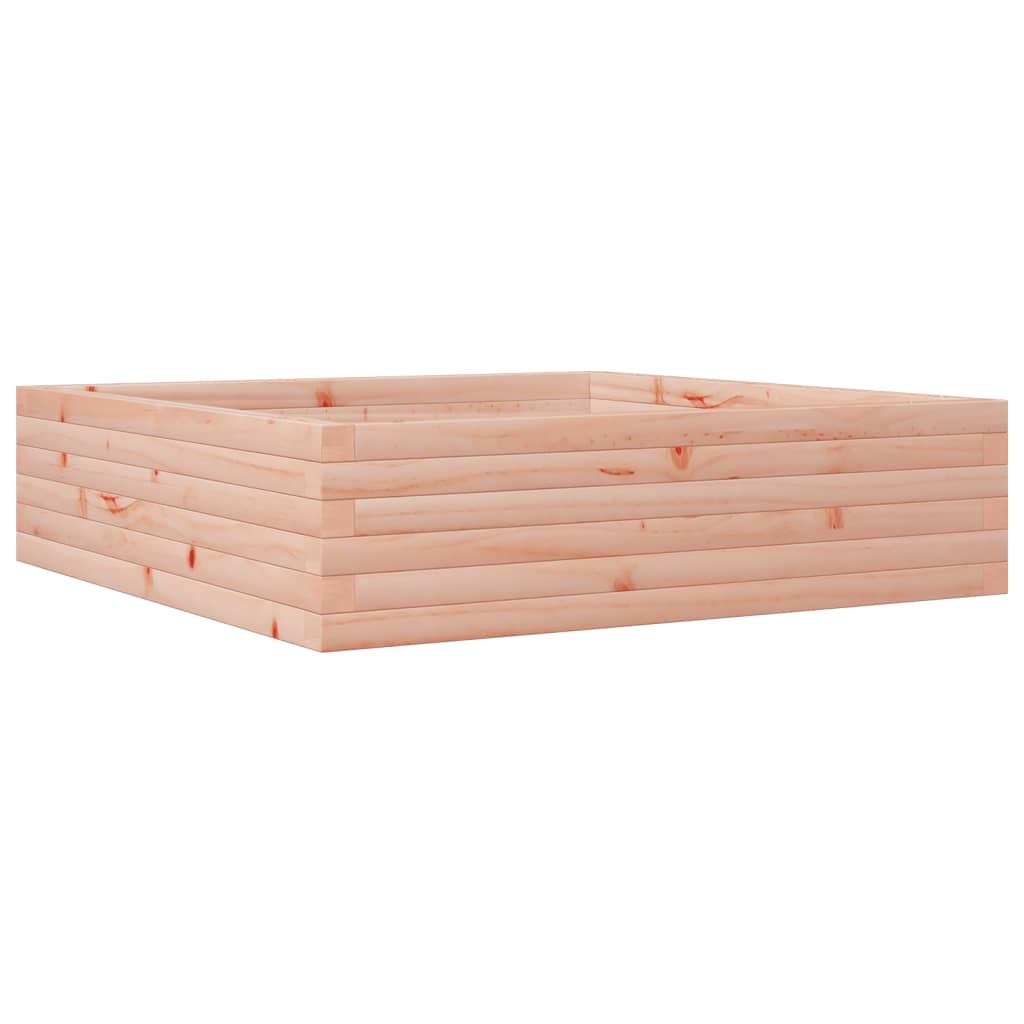 Jardinera De Madera Maciza Douglas 90x90x23 Cm_0
