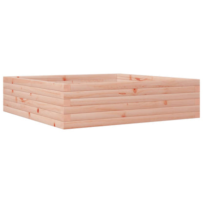 Jardinera De Madera Maciza Douglas 90x90x23 Cm_0