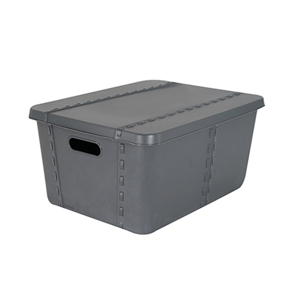 Life Story Caja Almacenaje Con Tapa Medium 25l Gris Anthracite_0