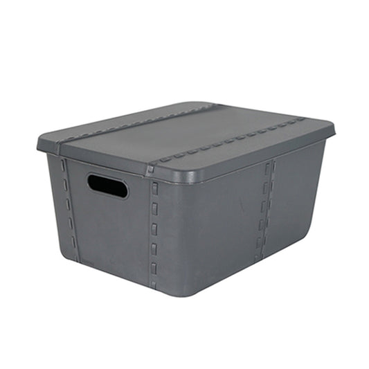 Life Story Caja Almacenaje Con Tapa Medium 25l Gris Anthracite_0