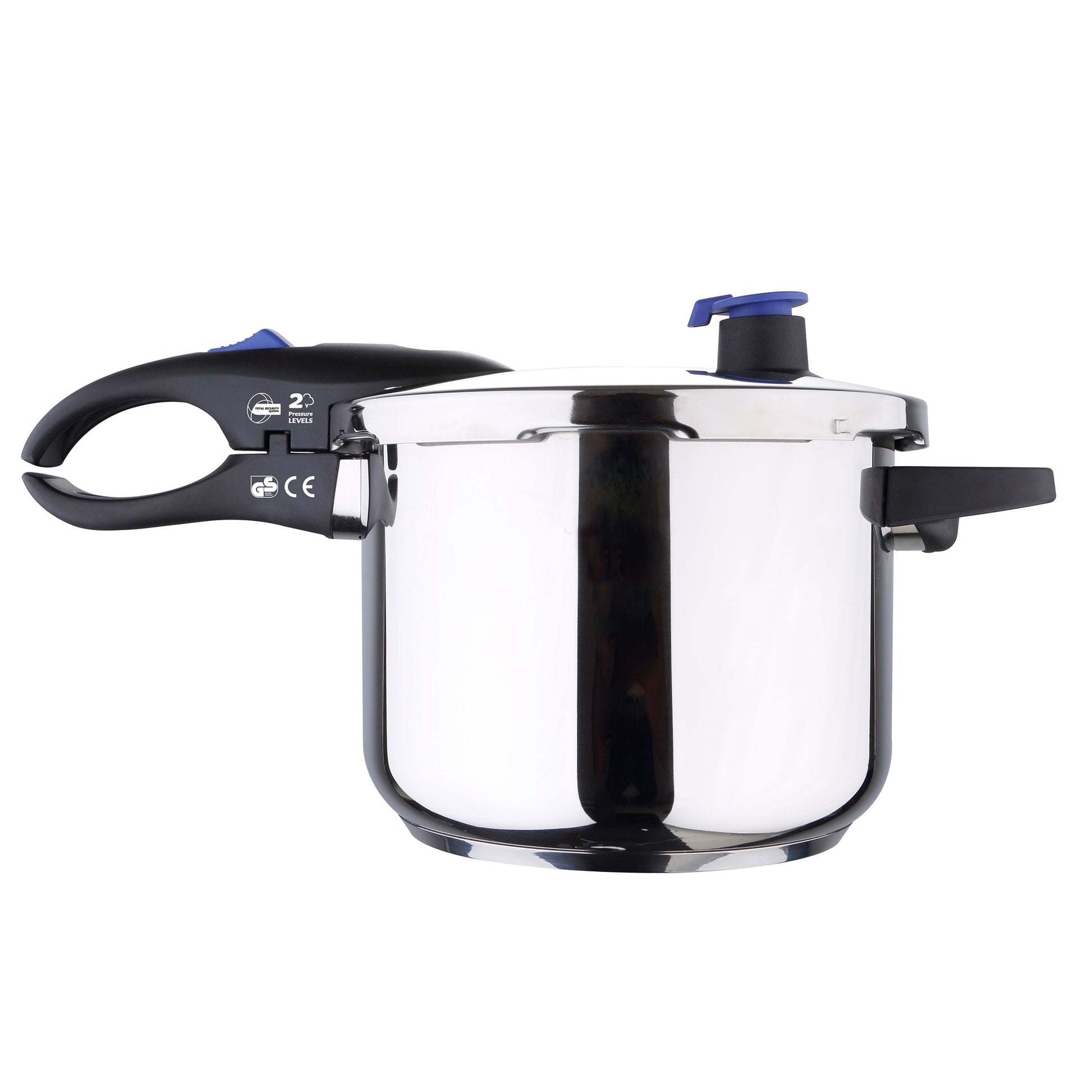 Juego De 3 Sartenes 16/20/24cm En Aluminio Prensado + Olla A Presión Ø22cm De 5,5l En Acero Inoxidable San Ignacio_4