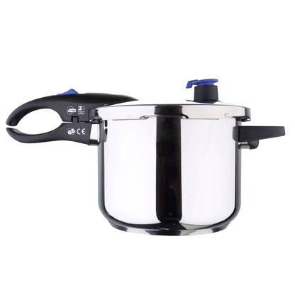Juego De 3 Sartenes 16/20/24cm En Aluminio Prensado + Olla A Presión Ø22cm De 5,5l En Acero Inoxidable San Ignacio_4