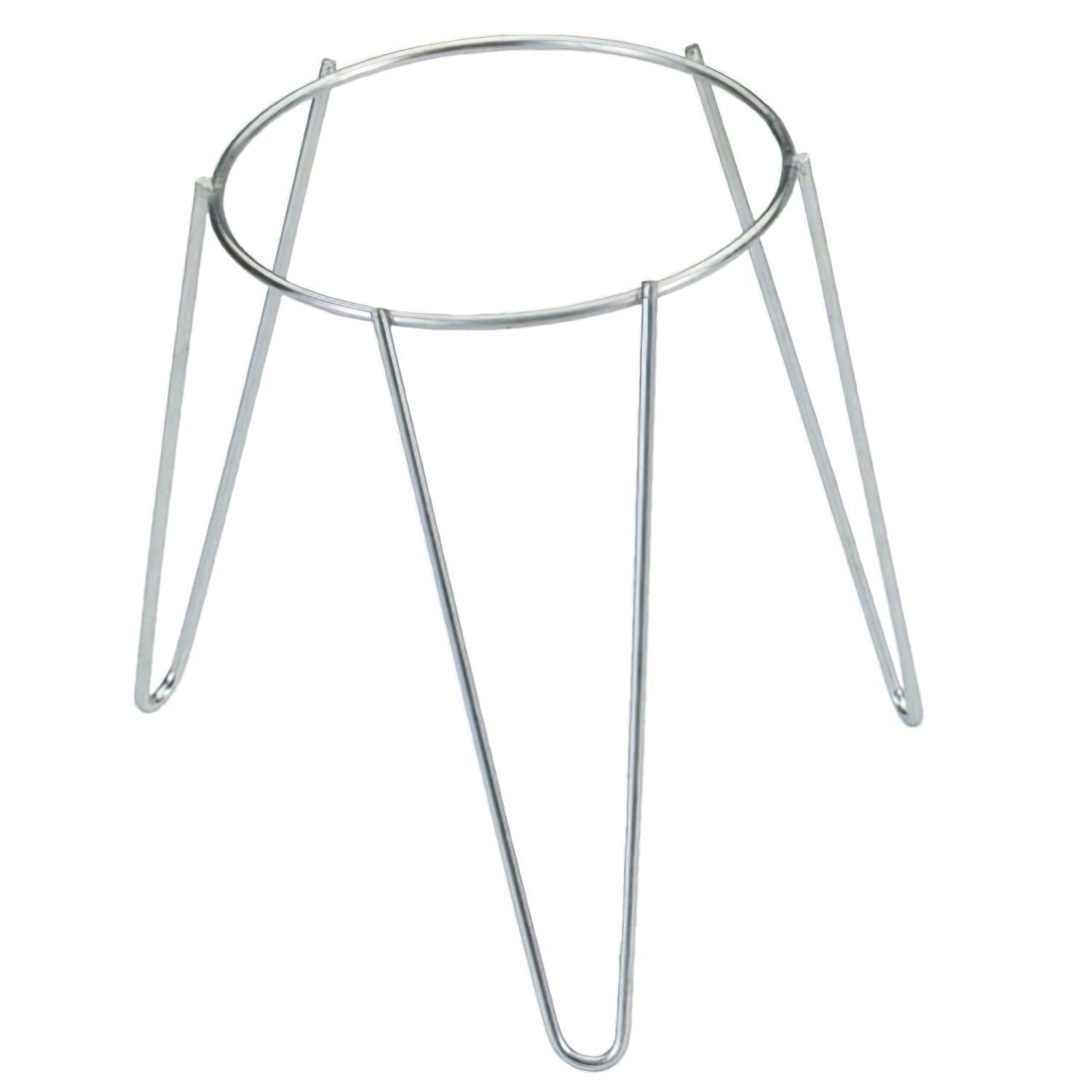 Soporte Maceta Pie Zincado 22 Cms_0