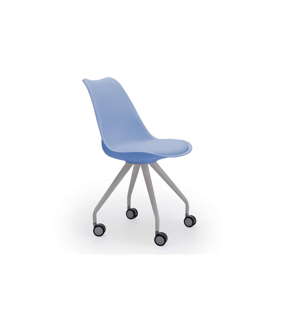 Pack De 2 Sillas De Oficina Elevable Rania Acabado Azul Claro, 48.5cm(ancho ) 82cm(altura)_0