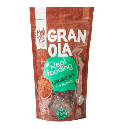 Granola Realfooding Cacau 70% La Newyorkina 275 g
